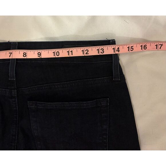 ANTHROPOLOGIE AG The Stevie High Rise Slim Straight Ankle Dark Wash Jeans 28 - Picture 10 of 11